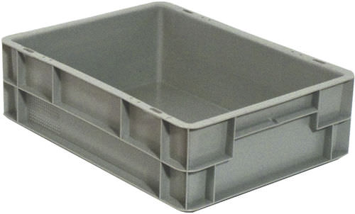 Ящик из пластика - EU-4312L - Plastipol, s.a. - для хранения / штабелируемый / нормализованный