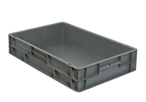 Ящик из пластика - EU-6412L - Plastipol, s.a. - для хранения / штабелируемый / нормализованный