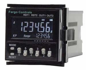 Счетчик тахиметр - TC-48 series   - FARGO CONTROLS INC; - с 6 цифрами / электронный / с предварительной выборкой