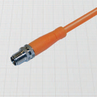 Соединитель для передачи данных - C8M series  - BDC ELECTRONIC S.r.l. - прямой / наружная резьба / с блокировкой