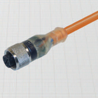 Соединитель для передачи данных - C10/2 series    - BDC ELECTRONIC S.r.l. - DIN / прямой / внутренняя резьба