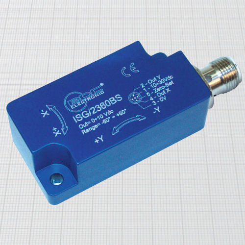 Наклономер 2 оси - ISG series - BDC ELECTRONIC S.r.l. - аналоговый / защищенный / применение