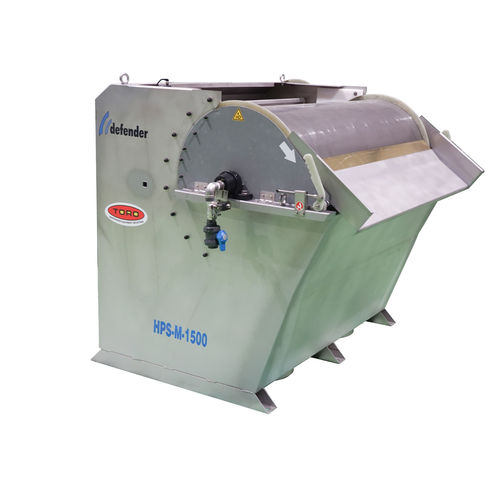 Поворотное сито - HPS-M-1500 - TORO EQUIPMENT  - решетка / из перфорированного листа / самоочищающееся