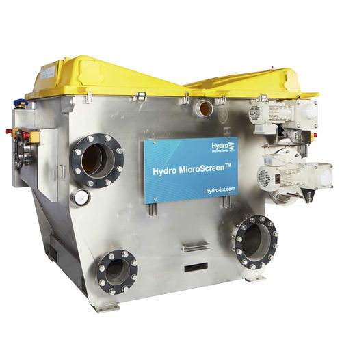 Ленточный грохот - MicroScreen™ - Hydro International - для очистки отработанной воды