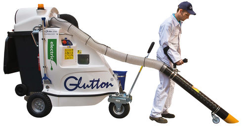 Пылесос для улиц - Glutton® - Glutton Cleaning Machines - сухой / для листьев / на аккумуляторе
