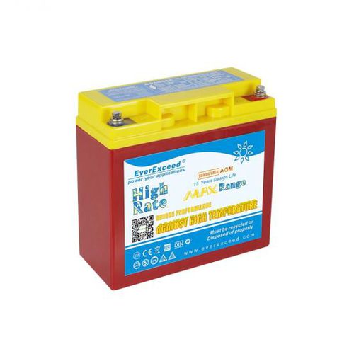 Аккумулятор для высоких температур - HRM-12 series - EverExceed Industrial Co. Ltd - VRLA / для блока / 12 В