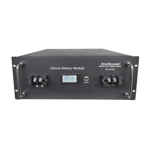 Литий-железо-фосфатный аккумулятор - ES-48100 - EverExceed Industrial Co. Ltd - для блока / цилиндрический / на заказ