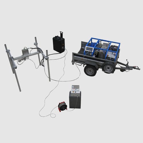 Система резки водно-абразивной струей - MobiCut® - HYDROPROCESS - для камня / электрическая / линейная