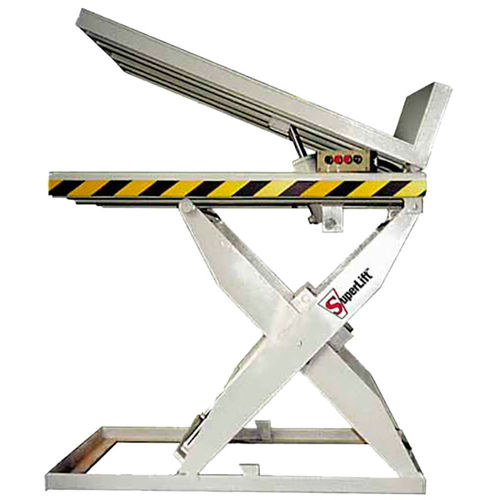 Ножничный подъемный стол - SLLT series - superlift material handling - гидравлический / стационарный / откидной
