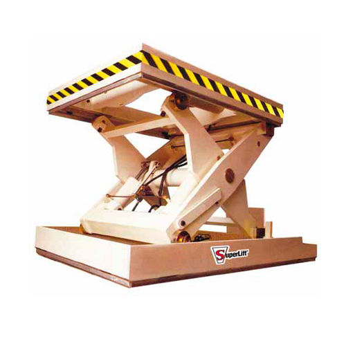 Ножничный подъемный стол - SLLHD series - superlift material handling - гидравлический / стационарный