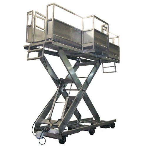 Мобильный ножничный подъемник - LTES054 - superlift material handling - для внутреннего и внешнего пользования