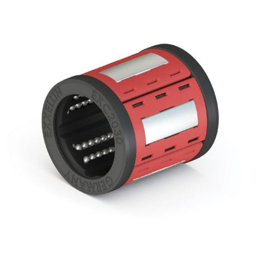 Шариковая втулка - EXC series - Exxellin Linear GmbH & Co. KG - с автоматическим выравниванием / гладкая / из стали