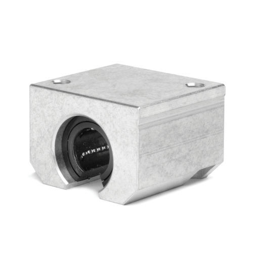 Открытый блок подшипника - EGO series - Exxellin Linear GmbH & Co. KG - с шариковой втулкой / из алюминия