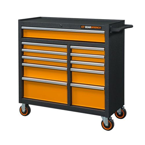 Шкаф для цеха - 83245 - GearWrench - на роликах / с несколькими ящиками / из стали