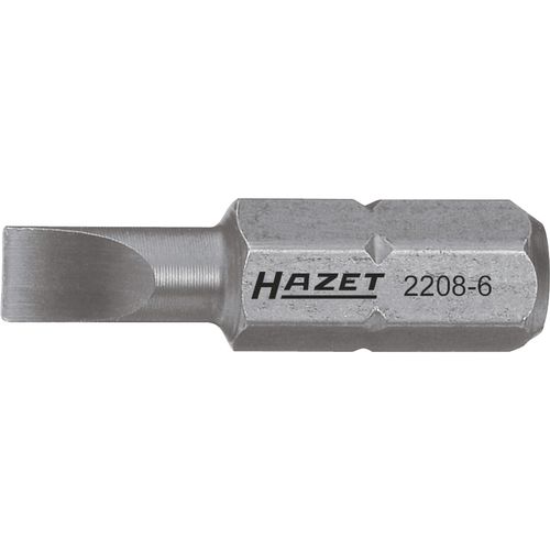 Насадка для отвертки для винтов с прорезью - 2208-8 - Hazet - из стали