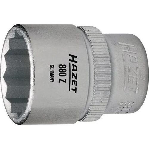 Рифленая вставка - 880Z - Hazet - из хромированной стали / квадратная