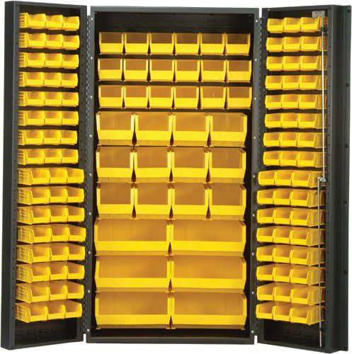 Шкаф для хранения - QSC-36  - Quantum Storage systems - для цеха / напольный / двойная дверь