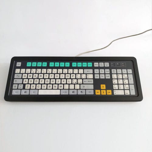 Клавиатура для письменного стола - KT-105-T-01 - k-tronic S.r.l. - с механическими клавишами / мембранная / 105 клавиш