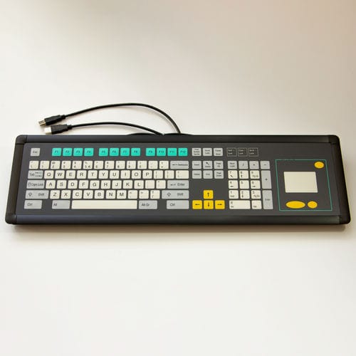 Встраиваемая клавиатура - KT-101-I-50 - k-tronic S.r.l. - мембранная / 3 клавиши мыши / 101 клавиша