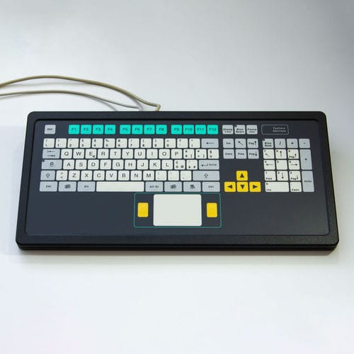 Клавиатура для письменного стола - KT-105-T-04 - k-tronic S.r.l. - с механическими клавишами / мембранная / с клавишей Fn