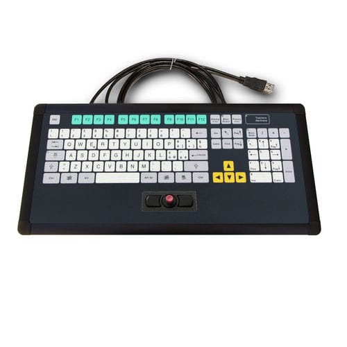 Встраиваемая клавиатура - KT-105-I-03 - k-tronic S.r.l. - мембранная / 2 клавиши мыши / 105 клавиш