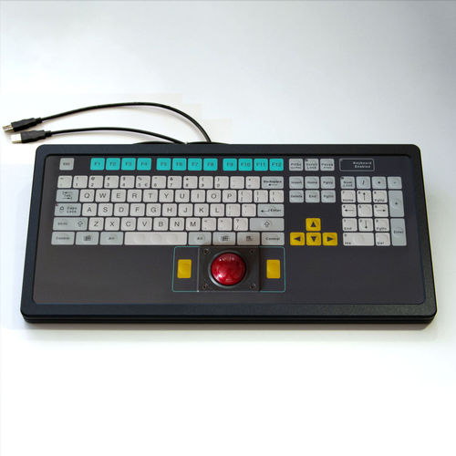 Клавиатура для письменного стола - kt-105-T-05 - k-tronic S.r.l. - с механическими клавишами / мембранная / 2 клавиши мыши