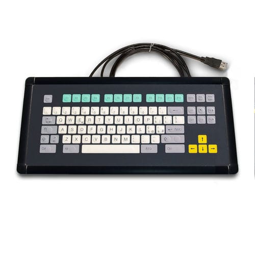 Встраиваемая клавиатура - KT-84-I-40 - k-tronic S.r.l. - мембранная / 84 клавиши / промышленная