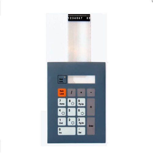 Цифровая клавиатура 17 клавиш - KT-17-STD  - k-tronic S.r.l. - встраиваемая / мембранная / металлизированная
