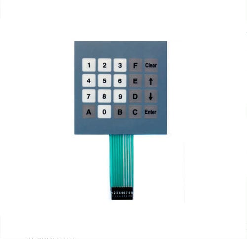 Цифровая клавиатура 20 клавиш - KT-20-AT - k-tronic S.r.l. - встраиваемая / мембранная / металлизированная