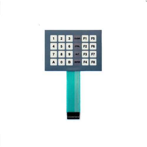 Цифровая клавиатура 24 клавиши - KT-24-SOLU - k-tronic S.r.l. - встраиваемая / мембранная / металлизированная