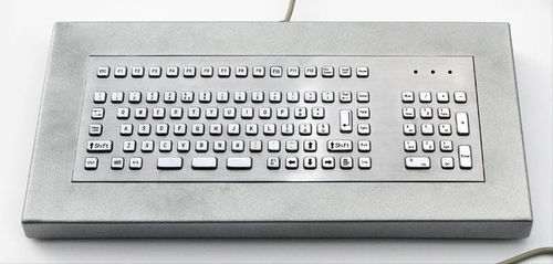Антивандальная клавиатура - KT-104-GIX-04 - k-tronic S.r.l. - для письменного стола / с механическими клавишами / 104 клавиши