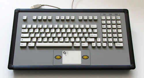 Встраиваемая клавиатура - KT-101-DVI-07 - k-tronic S.r.l. - с механическими клавишами / 101 клавиша / с сенсорной панелью