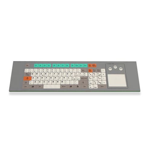 Клавиатура для монтажа в стойку - KT-96-K-23 - k-tronic S.r.l. - с механическими клавишами / мембранная / 96 клавиш