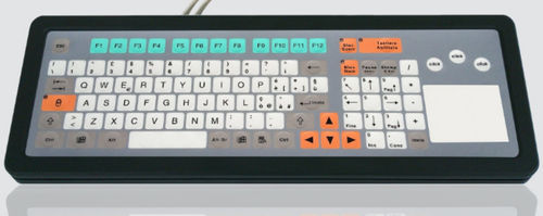 Клавиатура для письменного стола - KT-100-T-04 - k-tronic S.r.l. - с механическими клавишами / мембранная / 3 клавиши мыши