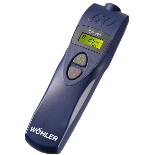 Детектор для газов - 0 - 999 ppm | Wöhler CM 220 - Wöhler - моноксида углерода / для печи / для печи