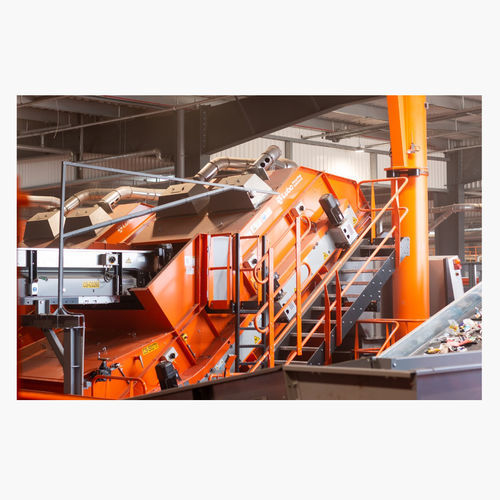 Грубое сито для переработки - Lubo ONP - Bollegraaf Recycling Solutions - для строительной площадки / для бумажной промышленности / вибрационное линейное