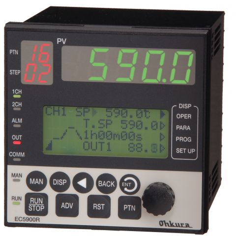 Цифровой контроллер температуры - EC5900R - Ohkura Electric - графический / PID / для промышленности