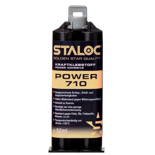 Клей из полиолефина - Power 710 - STALOC - для металла / однокомпонентный / с высокой прочностью на срез