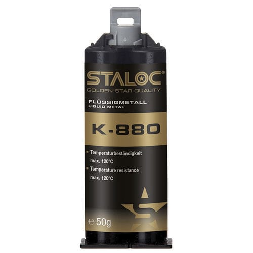 Эпоксидный клей - K-880 - STALOC - для металла / однокомпонентный / вязкость