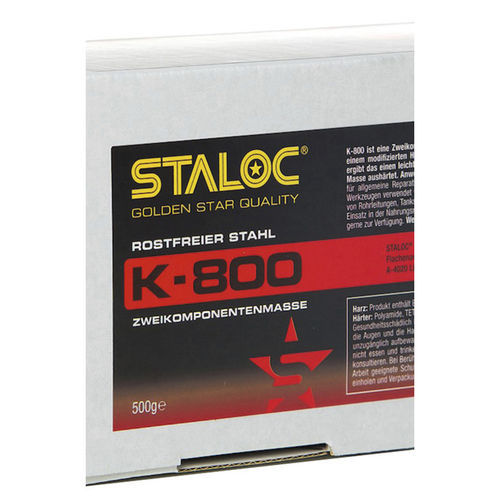 Эпоксидный клей - K-800 - STALOC - для металла / однокомпонентный / двухкомпонентный