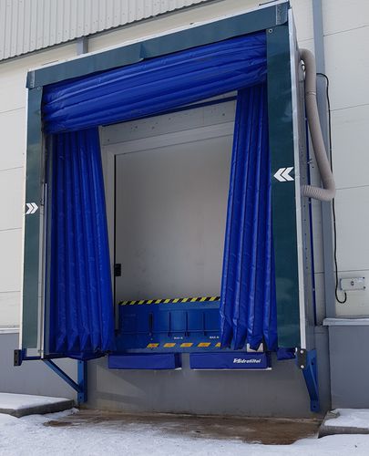 Надувной загрузочный шлюз - Inflatable dock shelter - Hidrotiltai