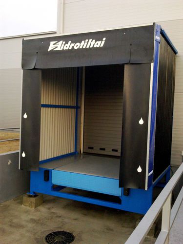 Погрузочный док - Typical loading dock - Hidrotiltai