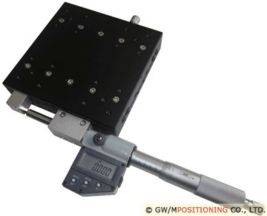 Линейный координатный стол - DT125X-50L - MPositioning Co., Ltd. - XY / поступательного перемещения / с ручным управлением