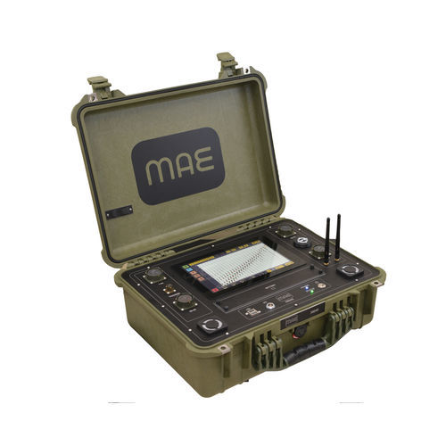 24-битовый сейсмограф - X824S - M.A.E. S.r.l. - многоканальный / компактный / с сенсорным экраном