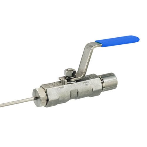Клапан со сферическим золотником - 300 P - KLINGER-SCHÖNEBERG GmbH - с рычагом / для отбора пробы / резьбовой