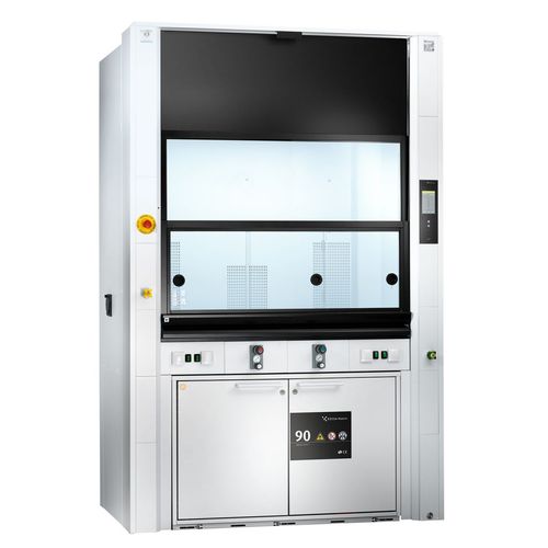 Вытяжной шкаф для лабораторий - EXPLORIS EcoPlus® - Köttermann GmbH - вытяжка химреагентов / настольный / кислотоустойчивый