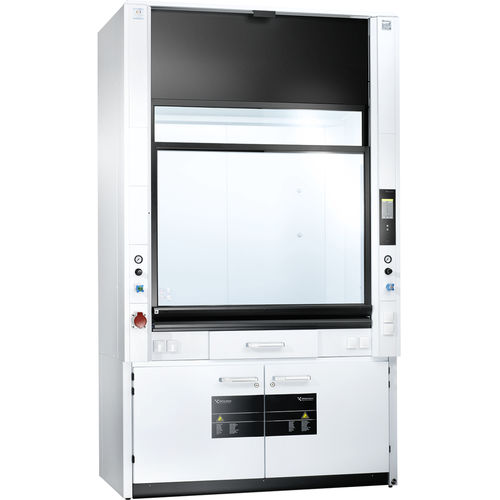 Вытяжной шкаф для лабораторий - EXPLORIS® - Köttermann GmbH - вытяжка химреагентов / выпуска / для дистилляции