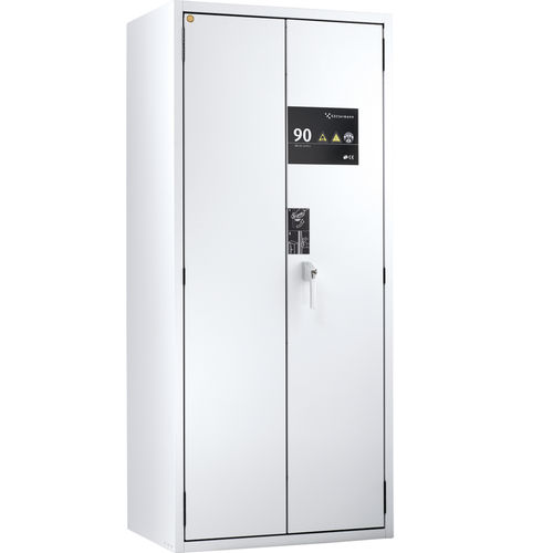 Шкаф для хранения - EXPLORIS® FWF 90 - Köttermann GmbH - напольный / двойная дверь / из металла