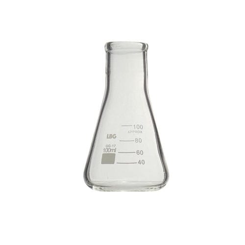 Колба Эрленмейера - EFN3 series - LABBOX LABWARE S.L. - с плоским дном / из боросиликатного стекла