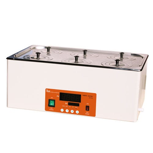 Термостатическая баня из нержавеющей стали - WB01 - LABBOX LABWARE S.L. - с цифровым индикатором / для лабораторий